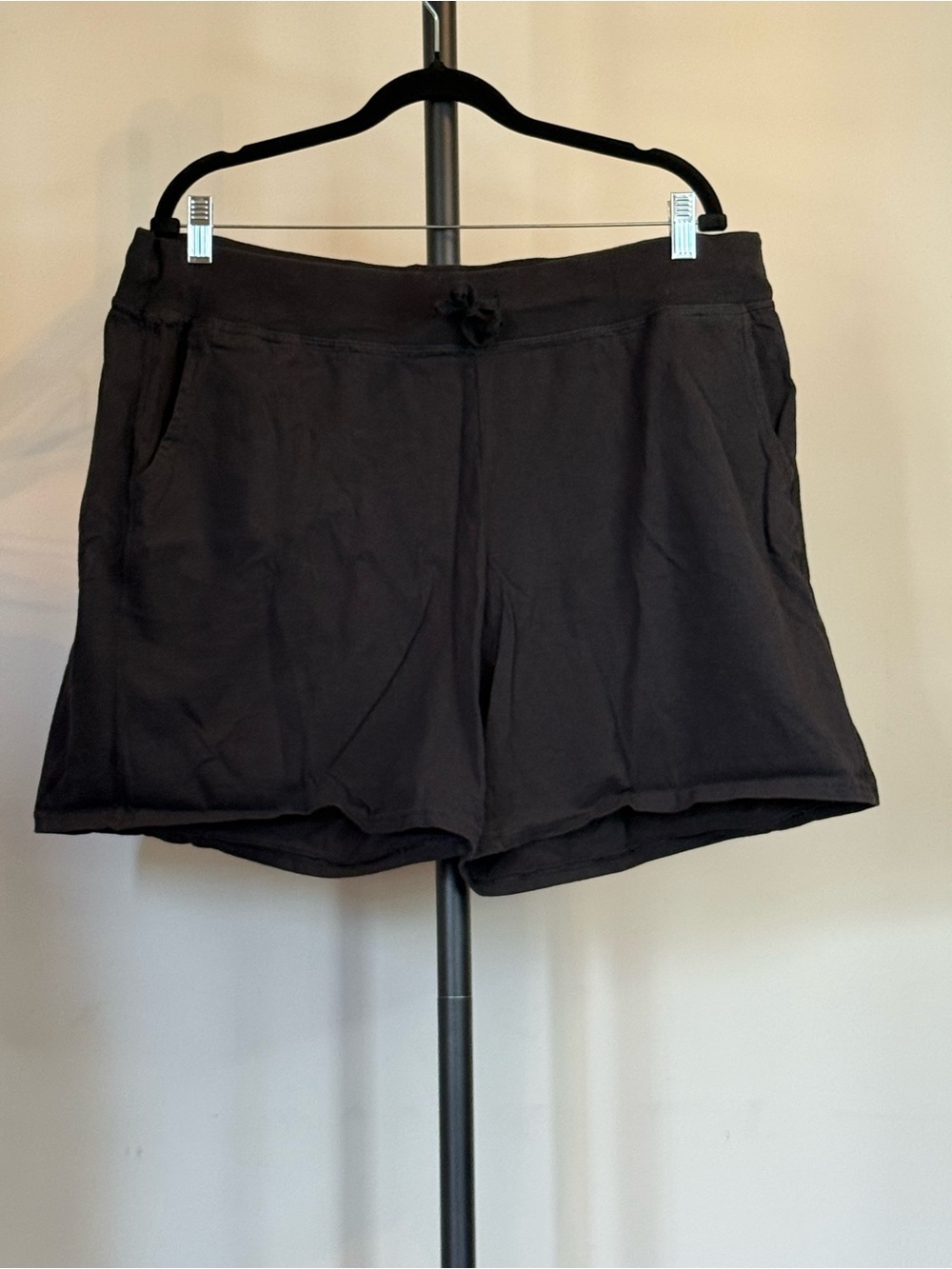 3/$15 Hanes Black Drawstring Shorts